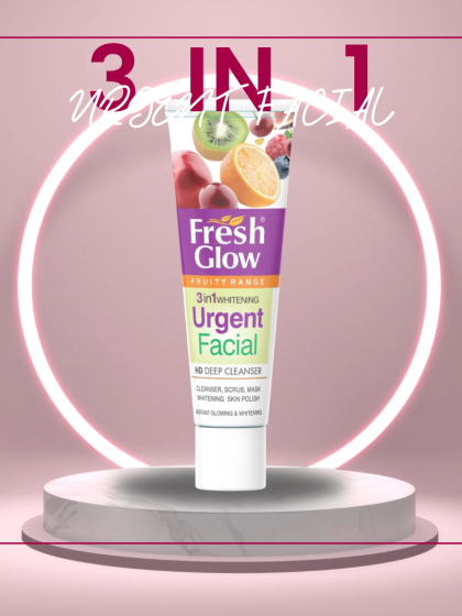 3-in-1 Whitening Urgent Facial
