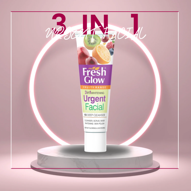 3-in-1 Whitening Urgent Facial